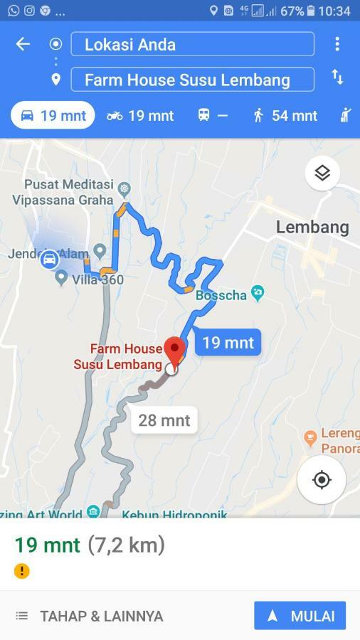 Homestay Triniti Lembang Exteriér fotografie